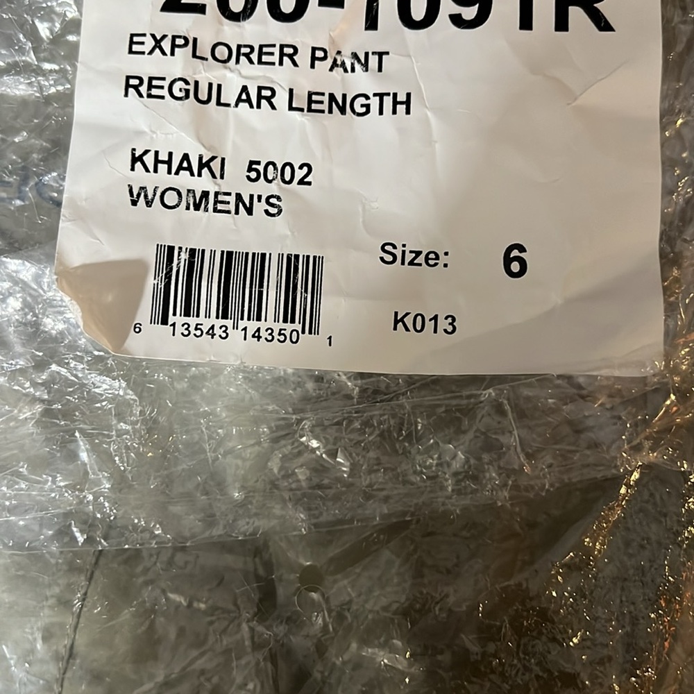 ExOfficio Women's Khaki Pants. Brand new. - Picture 8 of 9